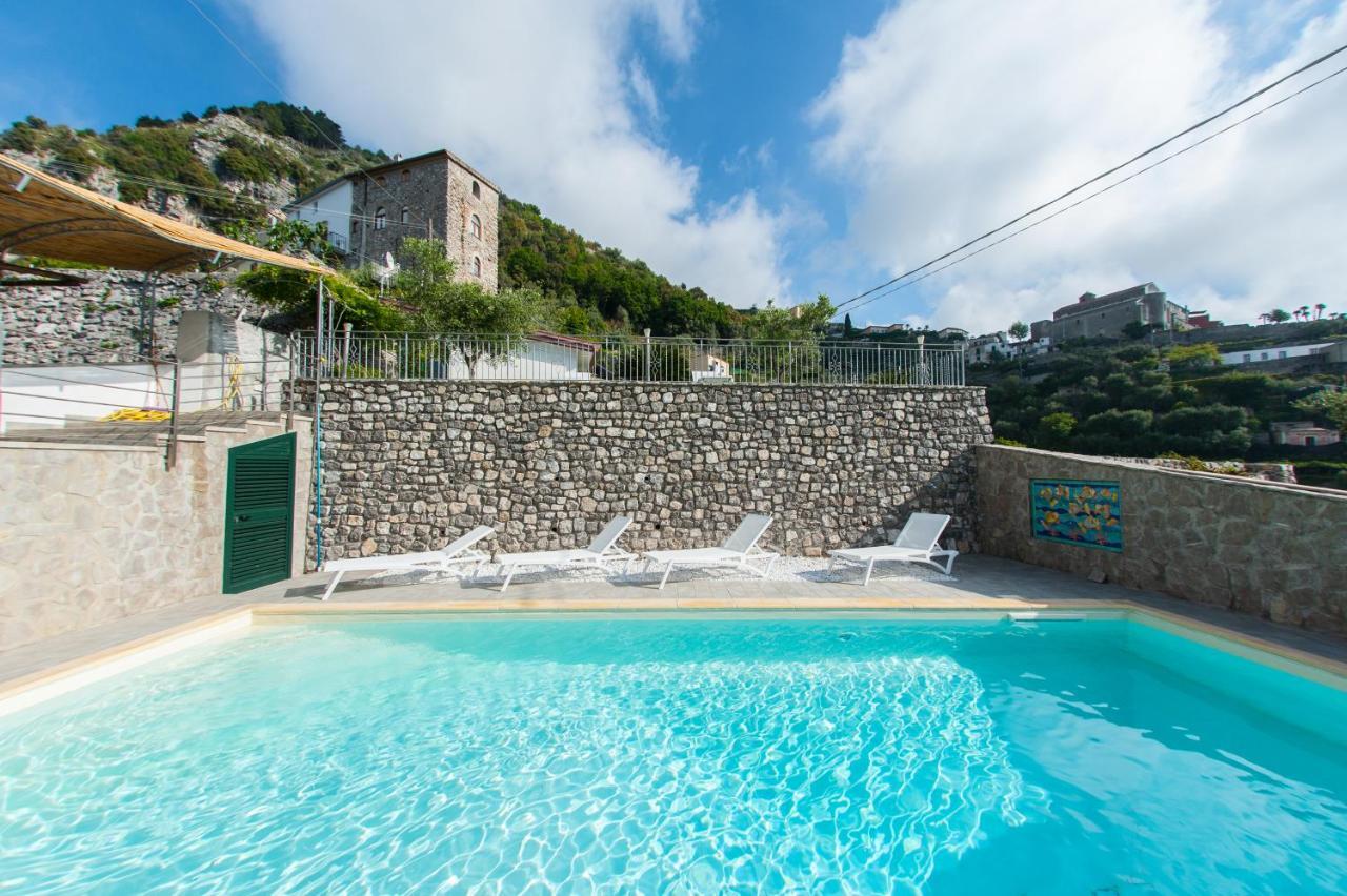 Lo Smeraldo Private Pool Villa Ravello By Elodeagroup Scala Dış mekan fotoğraf